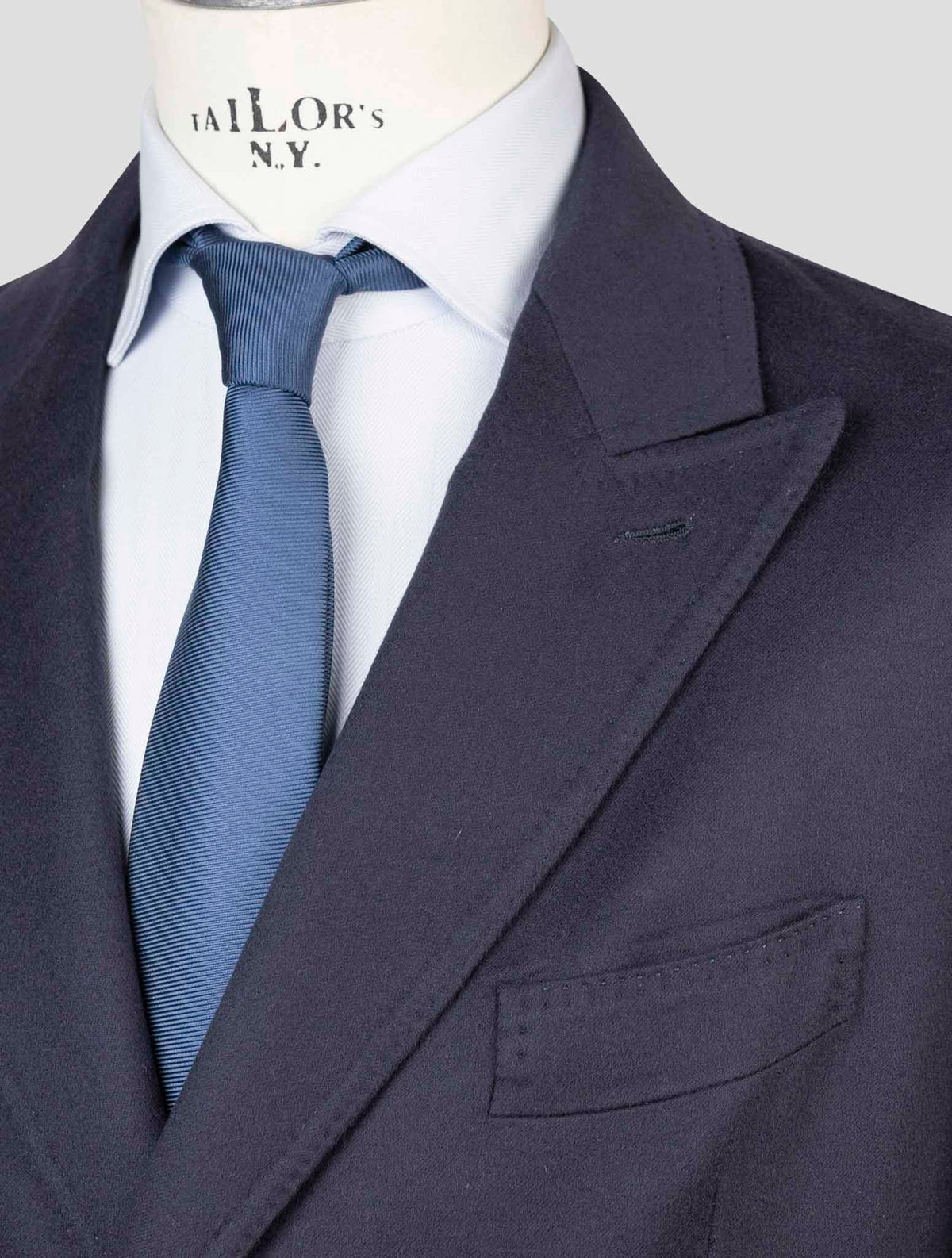 Luigi Borrelli Blue Cashmere Blazer