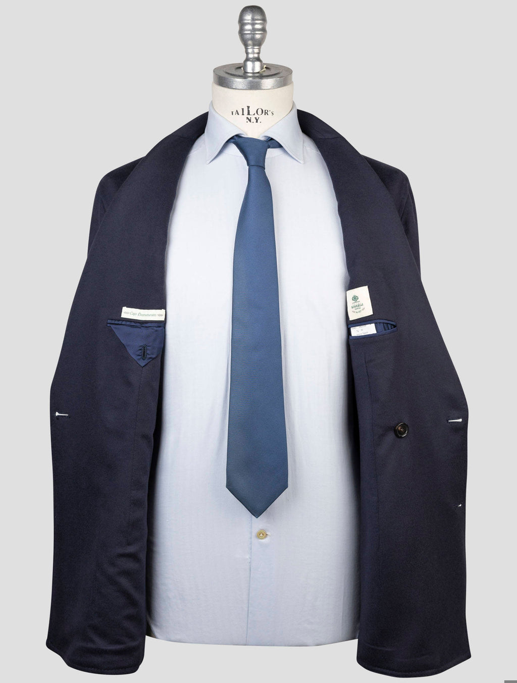 Luigi Borrelli Blue Cashmere Blazer