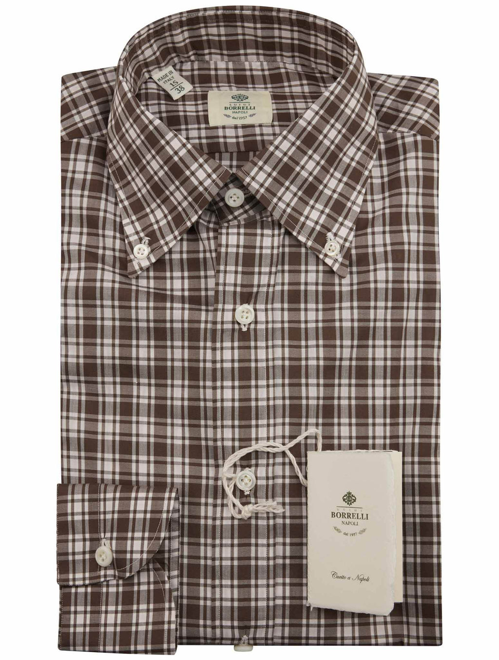 Luigi Borrelli Multicolor Cotton Shirt