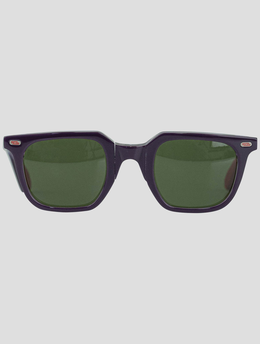 Isaia Isaia Purple Plastic Sunglasses Purple 000