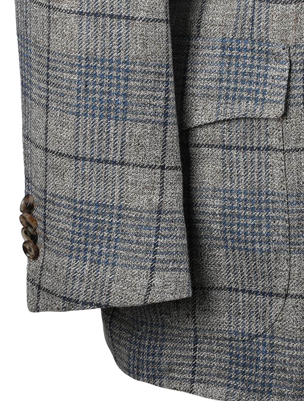 Cesare Attolini Multicolor Linen Blazer