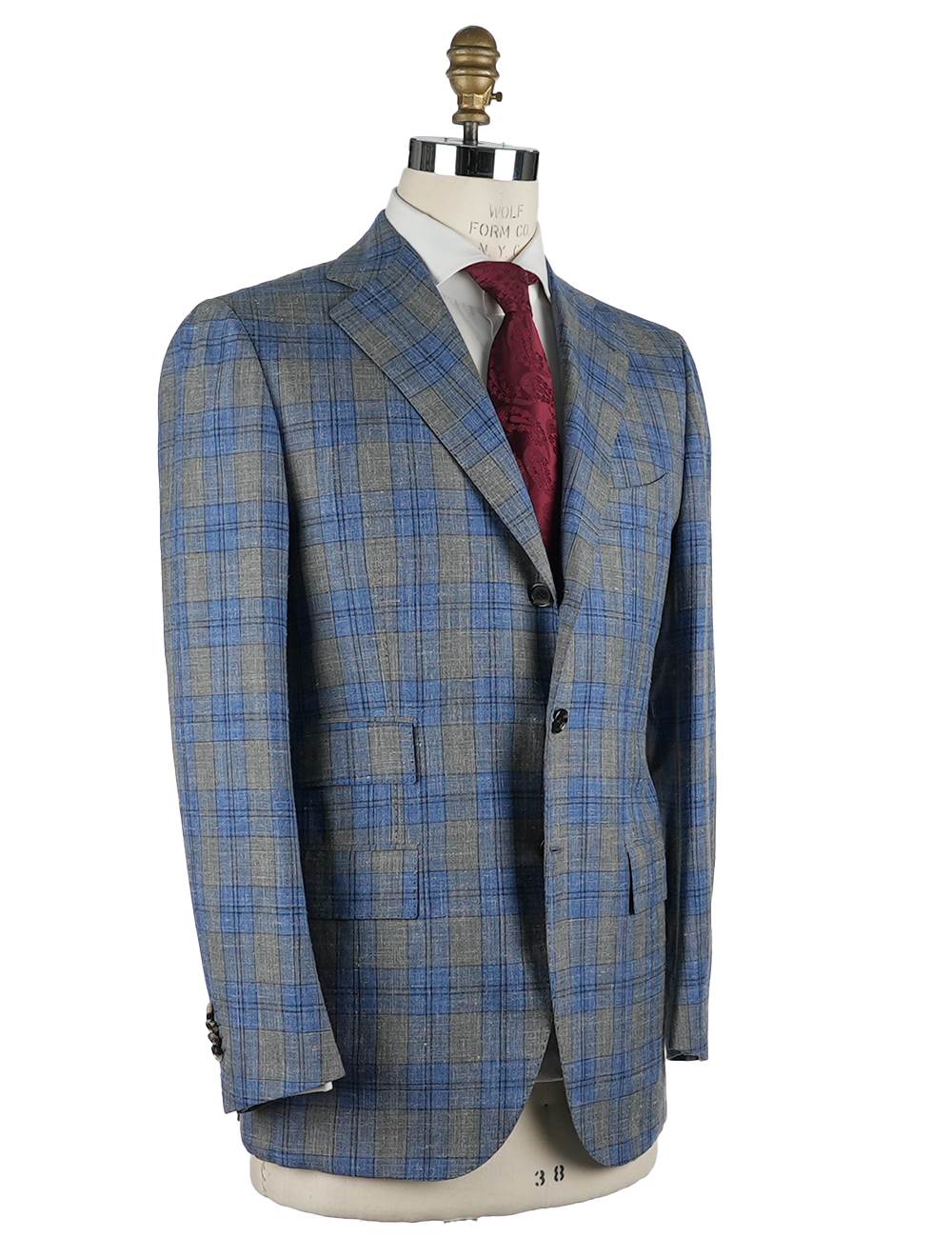 Cesare Attolini Cesare Attolini Multicolor Wool Silk Linen Blazer Multicolor 001
