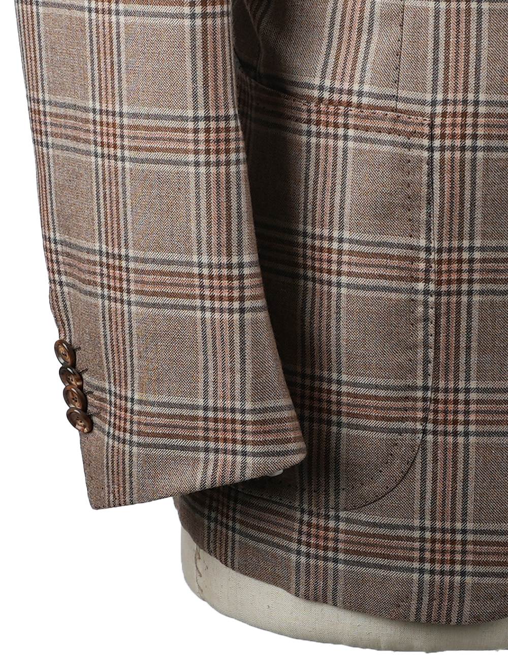 Cesare Attolini Multicolor Cashmere Silk Blazer