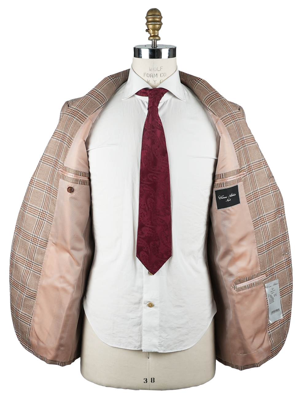Cesare Attolini Multicolor Cashmere Silk Blazer