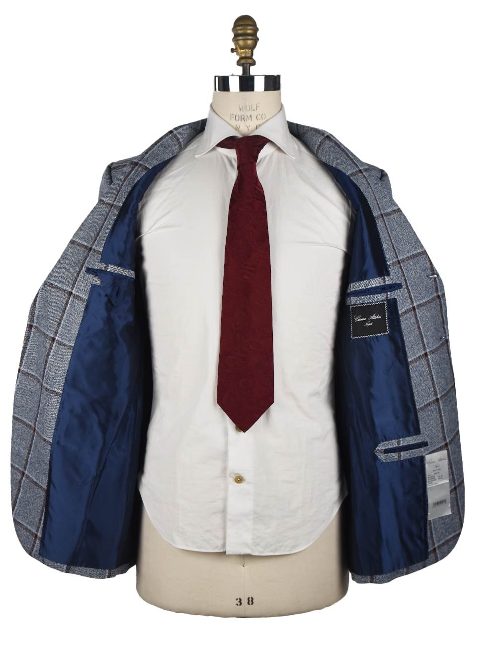 Cesare Attolini Multicolor Wool Silk Blazer