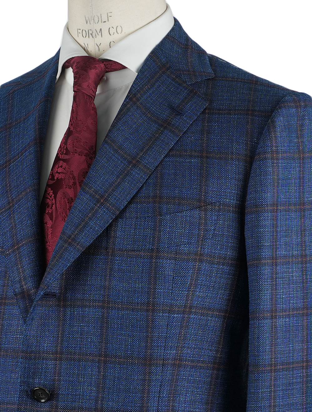 Cesare Attolini Multicolor Wool Silk Linen Blazer