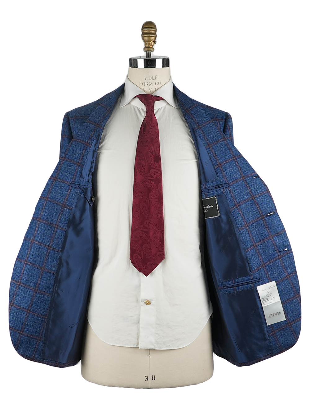 Cesare Attolini Multicolor Wool Silk Linen Blazer