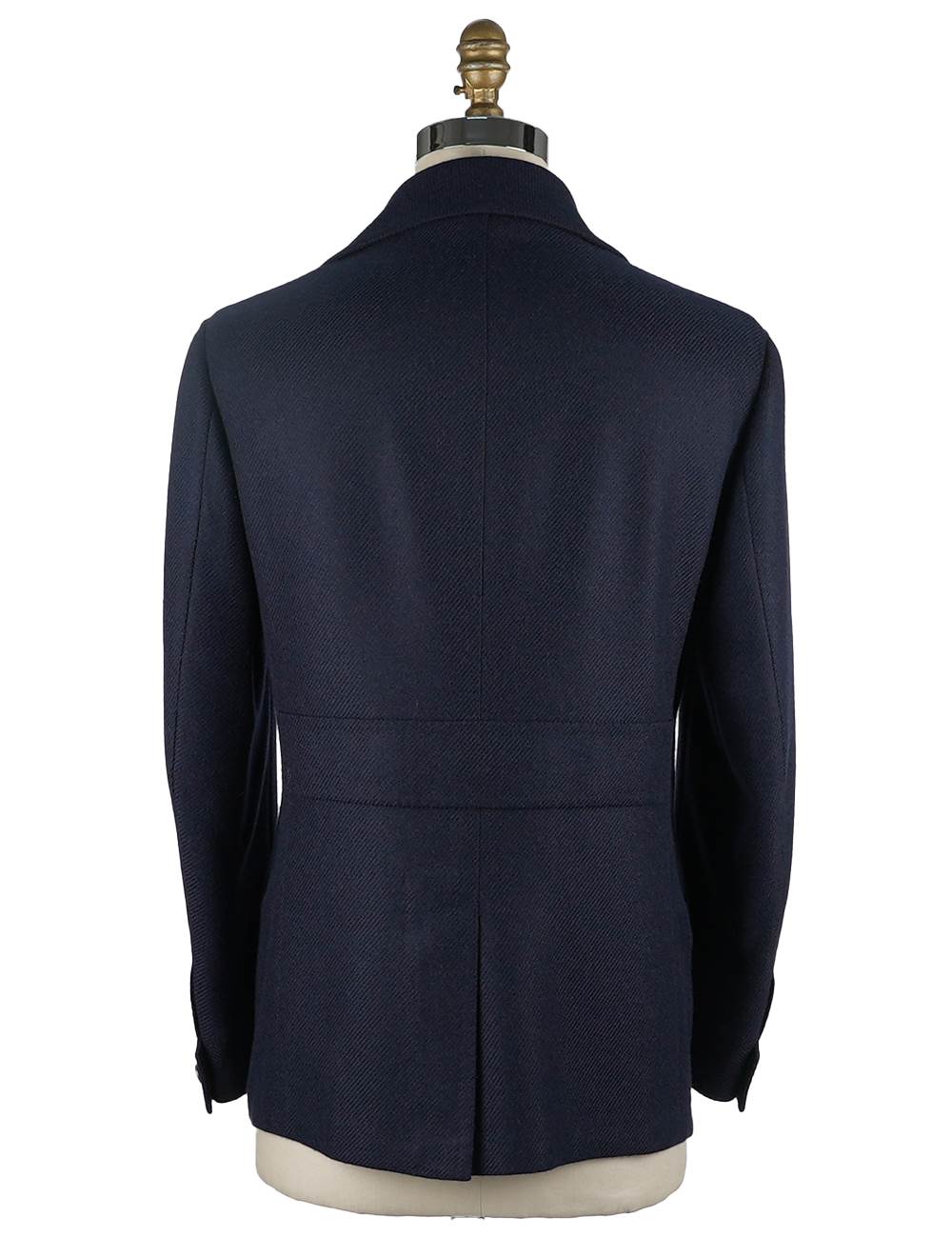 Cesare Attolini Blue Camel Overcoat