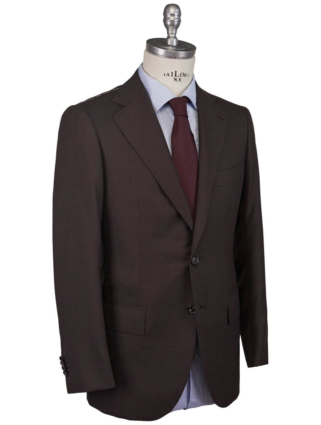 Cesare Attolini Cesare Attolini Brown Wool Silk Ea Blazer Brown 000
