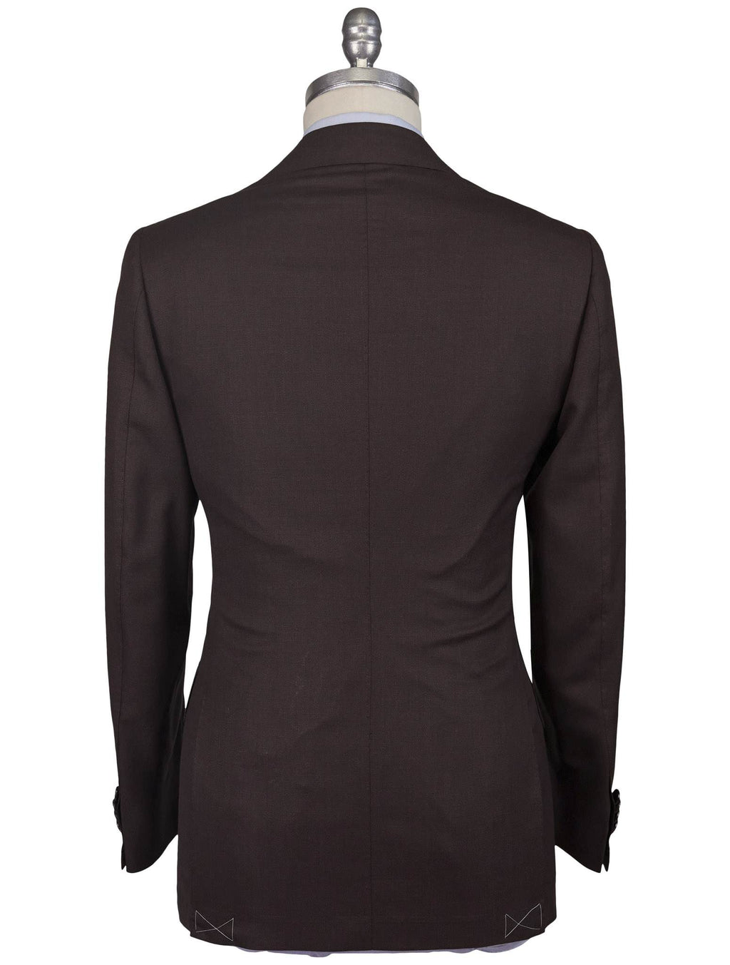 Cesare Attolini Cesare Attolini Brown Wool Silk Ea Blazer Brown 001