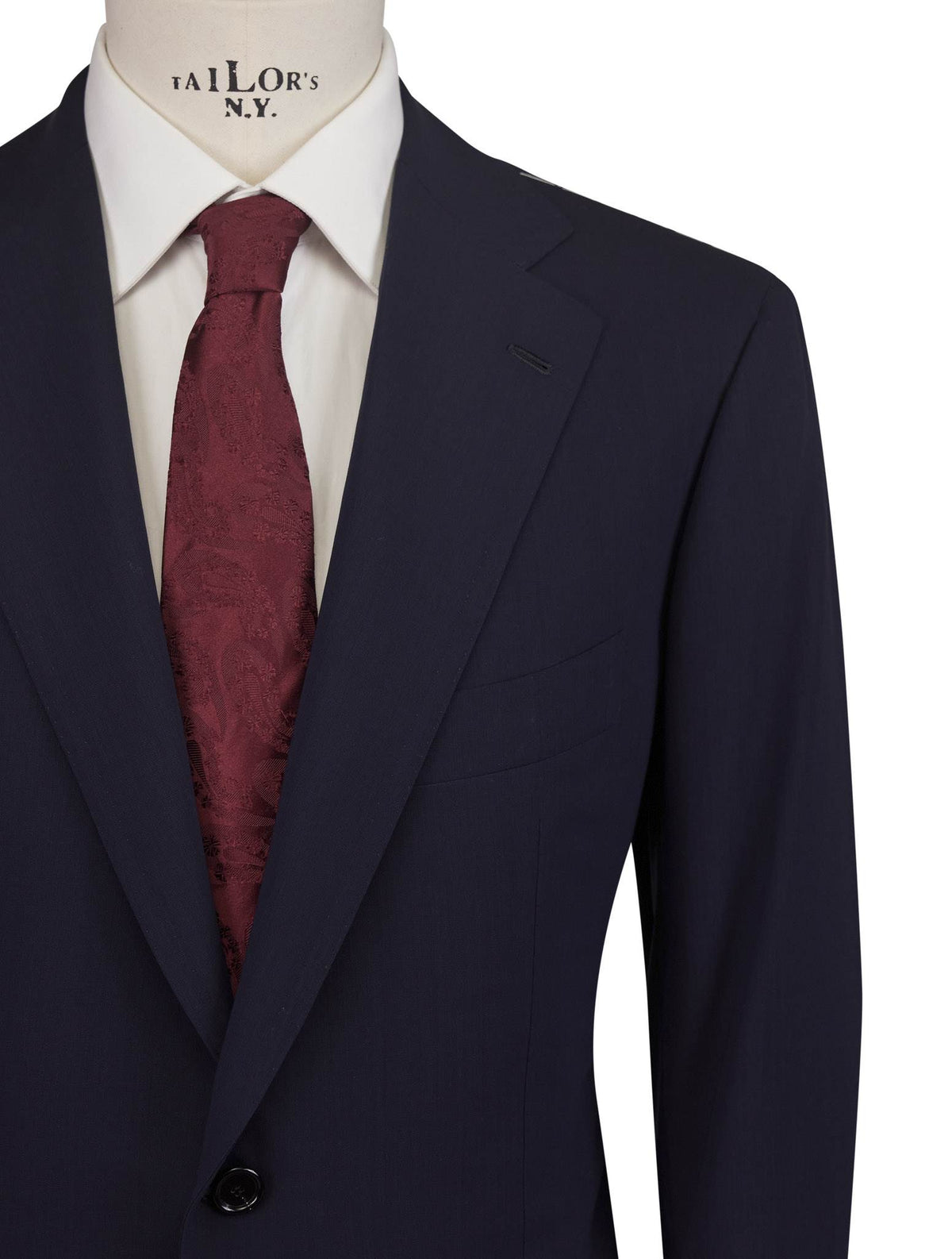 Cesare Attolini Blue Wool Blazer