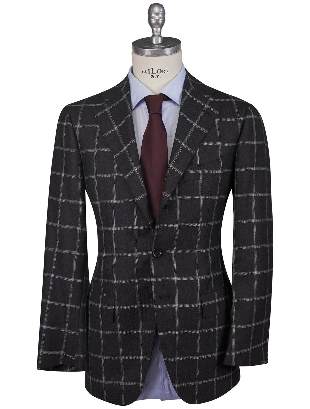 Cesare Attolini Gray Wool Cashmere Blazer