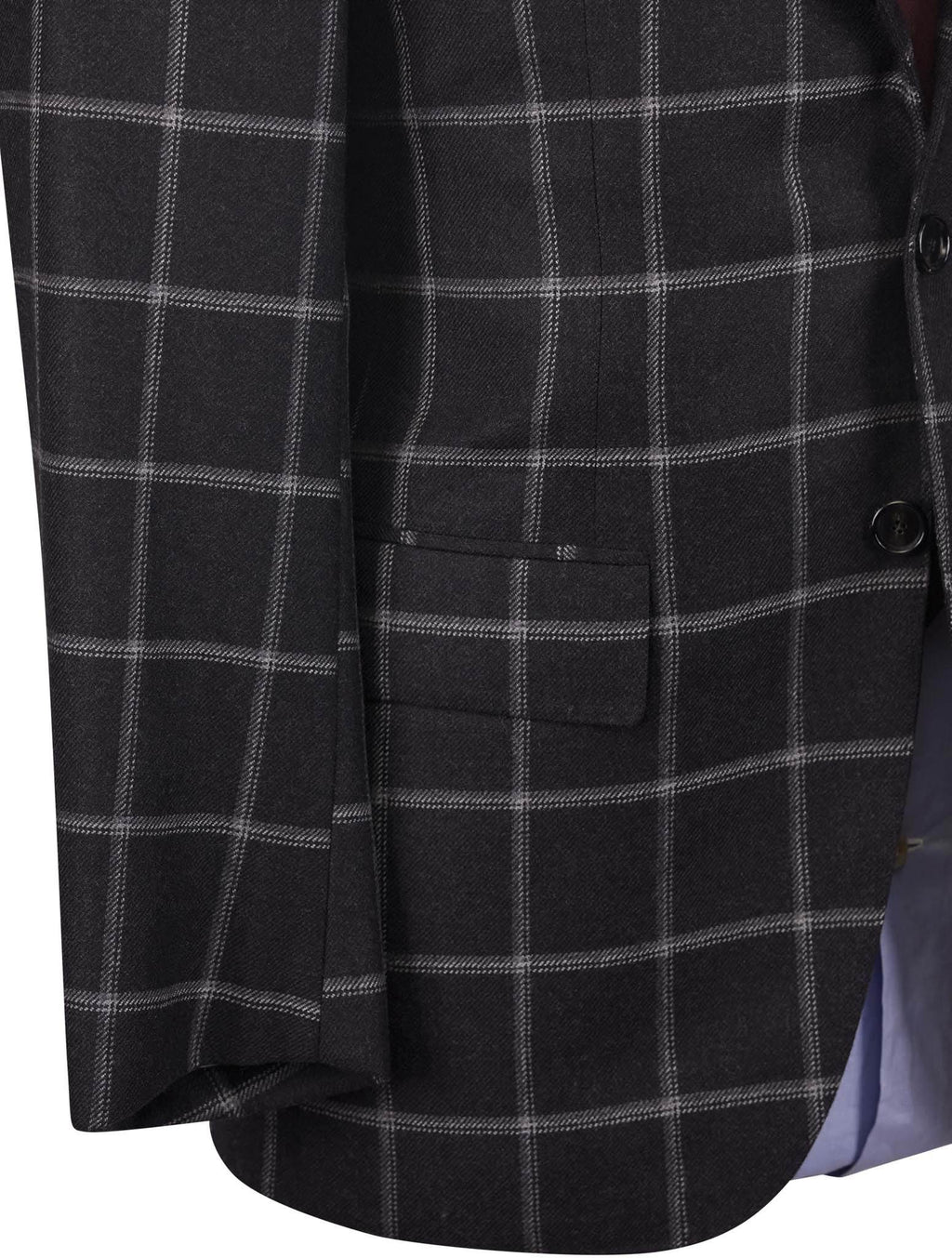Cesare Attolini Gray Wool Cashmere Blazer
