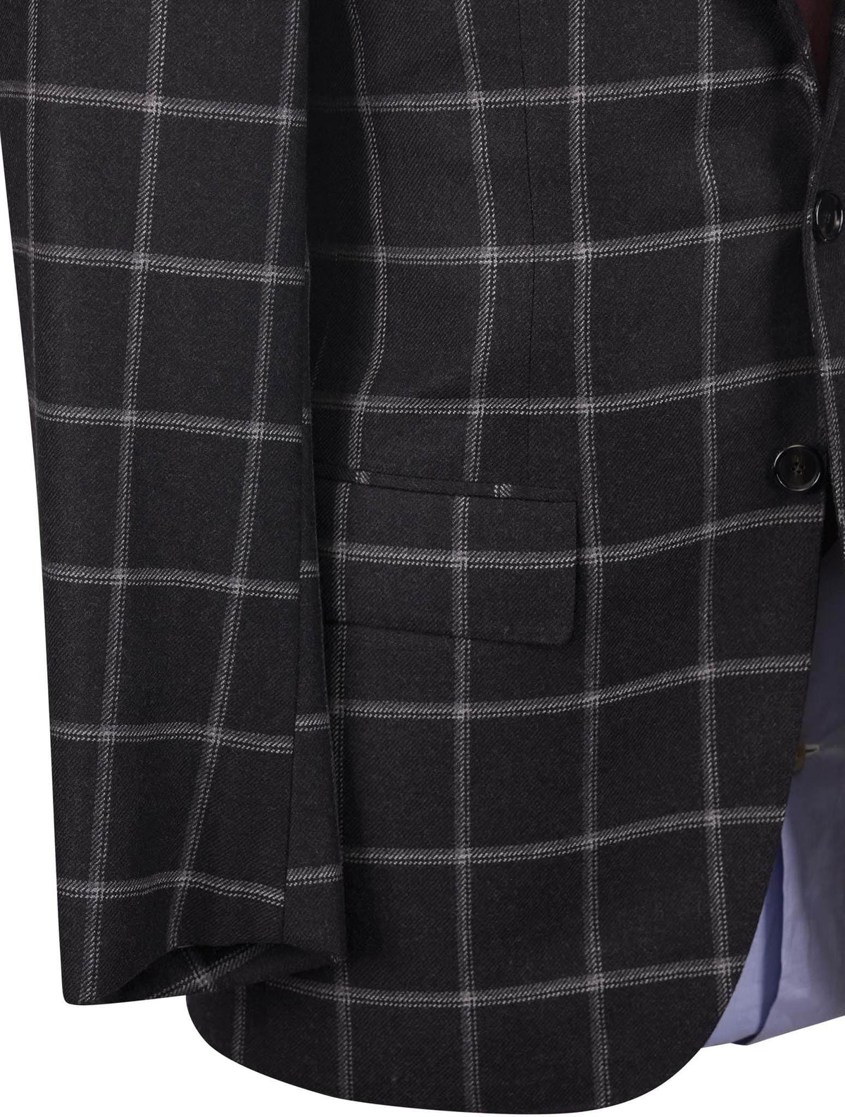 Cesare Attolini Gray Wool Cashmere Blazer