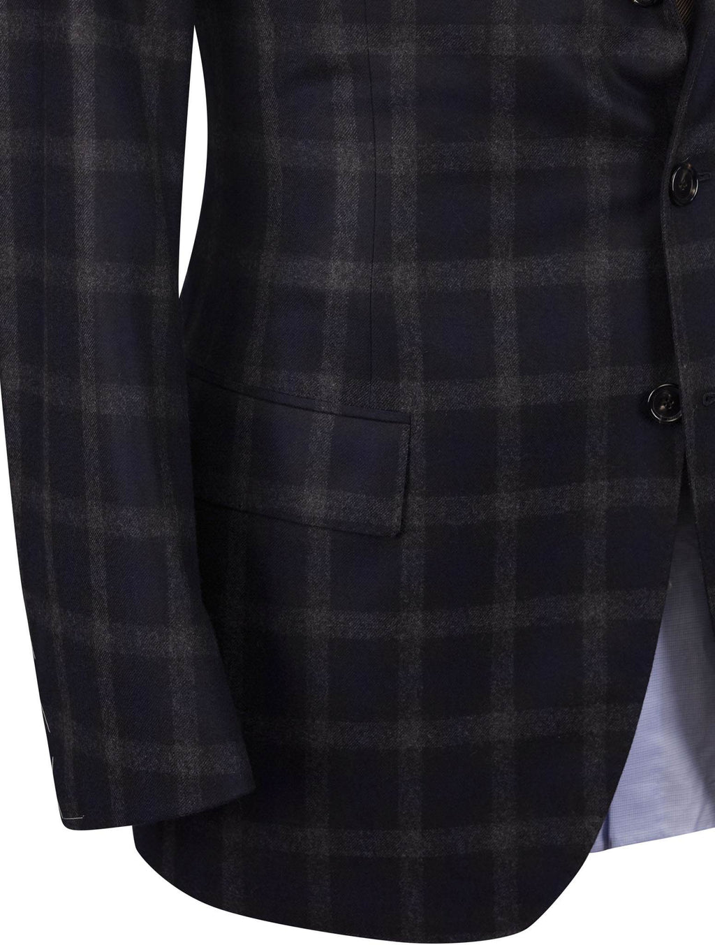 Cesare Attolini Multicolor Wool Cashmere Blazer
