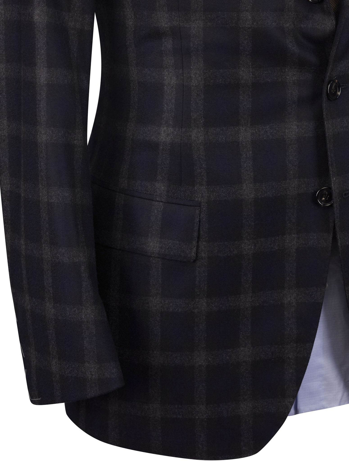 Cesare Attolini Multicolor Wool Cashmere Blazer