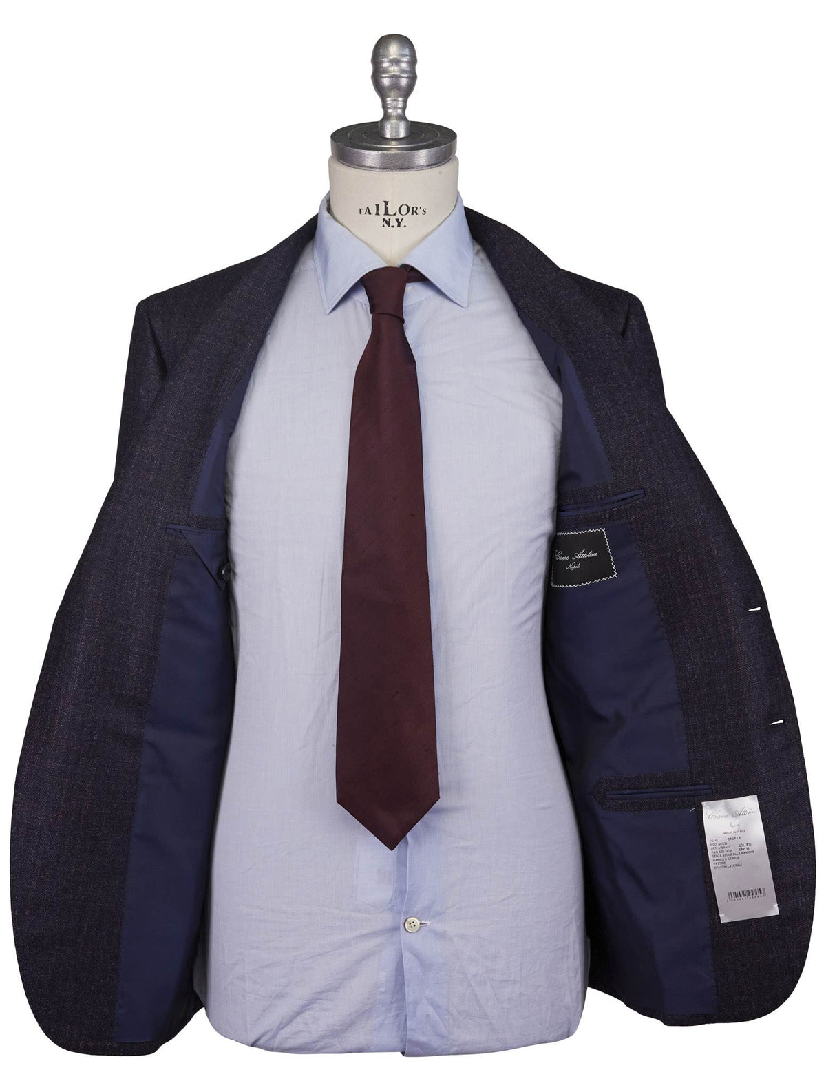 Cesare Attolini Multicolor Wool Silk Cashmere Blazer