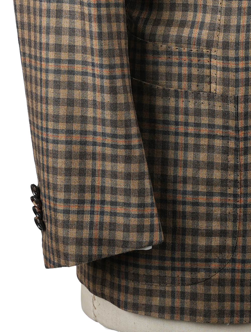 Cesare Attolini Multicolor Cashmere Silk Blazer