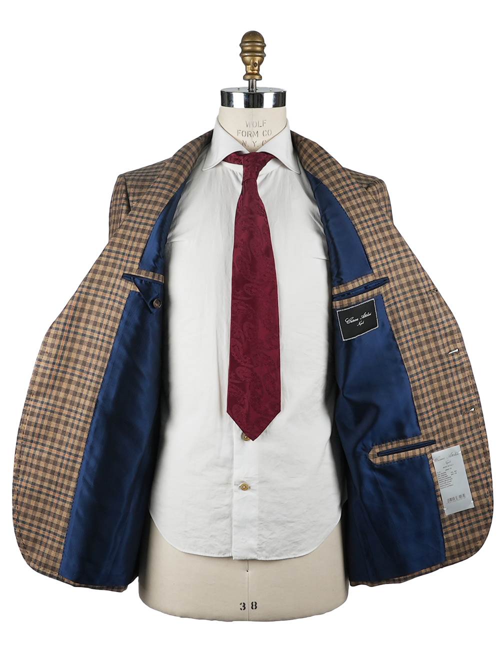 Cesare Attolini Multicolor Cashmere Silk Blazer