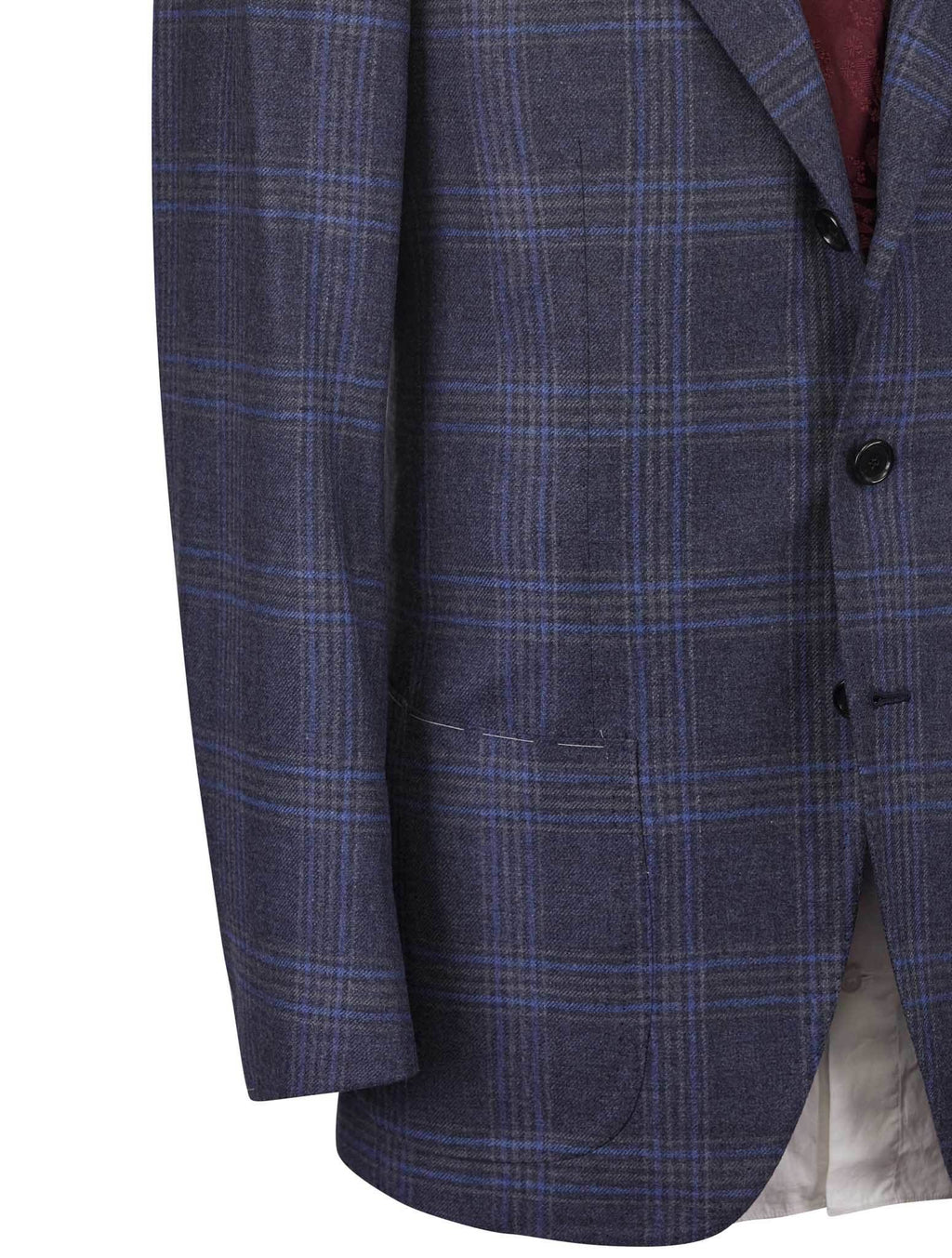 Cesare Attolini Multicolor Wool Cashmere Blazer