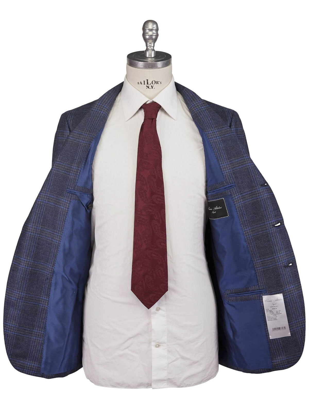 Cesare Attolini Multicolor Wool Cashmere Blazer