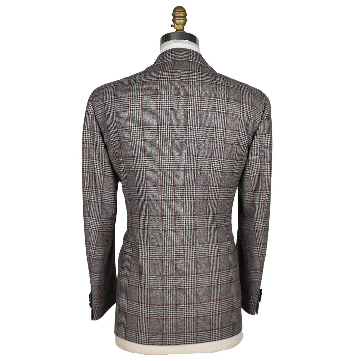 Cesare Attolini Wool Cashmere Multicolor Blazer