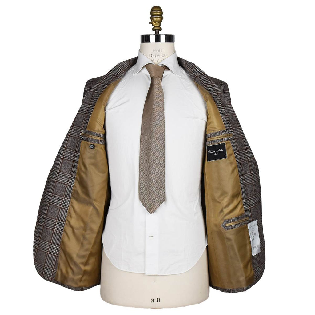 Cesare Attolini Wool Cashmere Multicolor Blazer