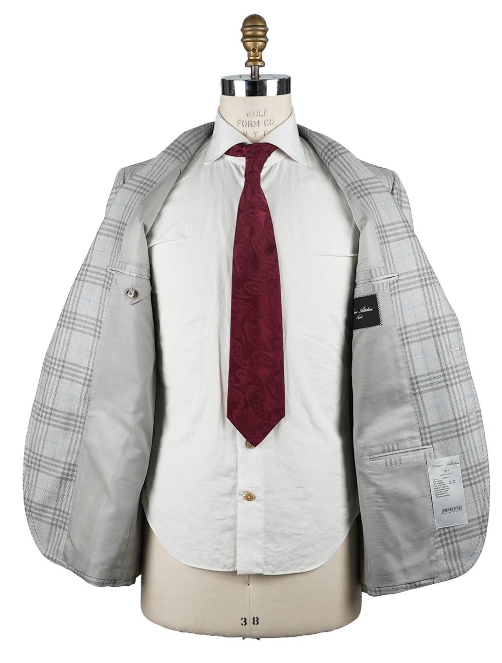 Cesare Attolini Multicolor Cashmere Silk Blazer