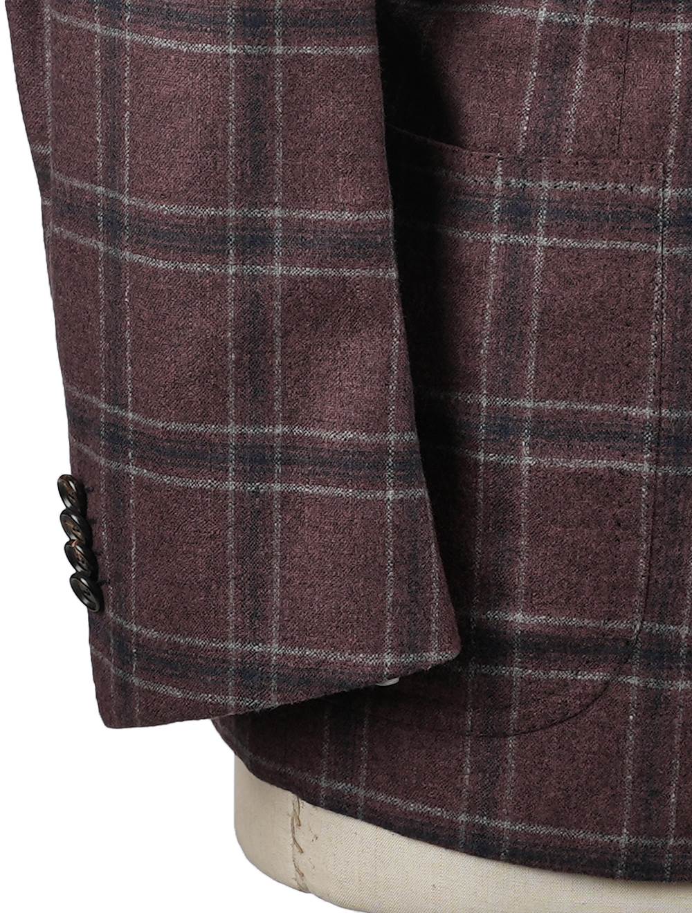 Cesare Attolini Multicolor Cashmere Silk Blazer