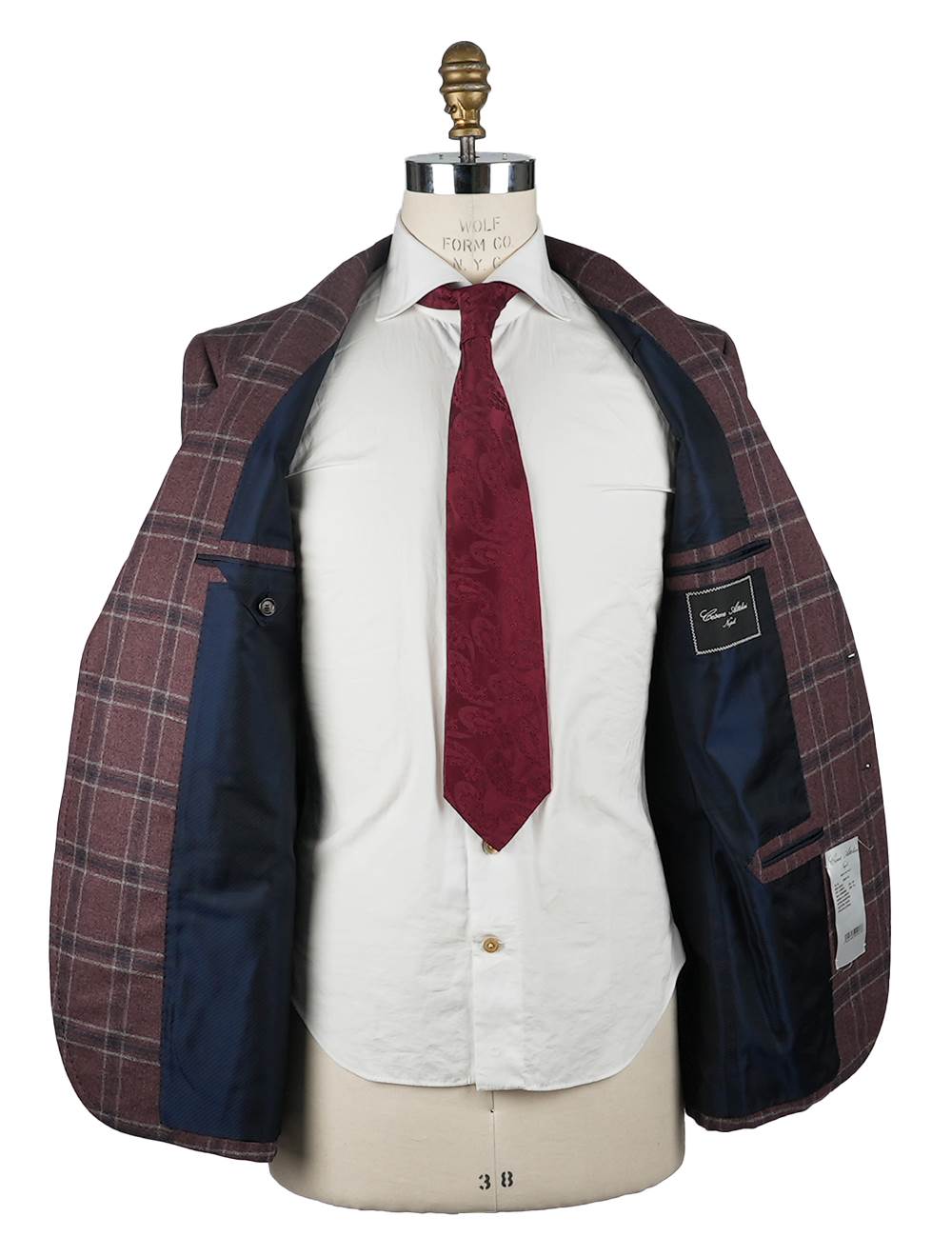 Cesare Attolini Multicolor Cashmere Silk Blazer
