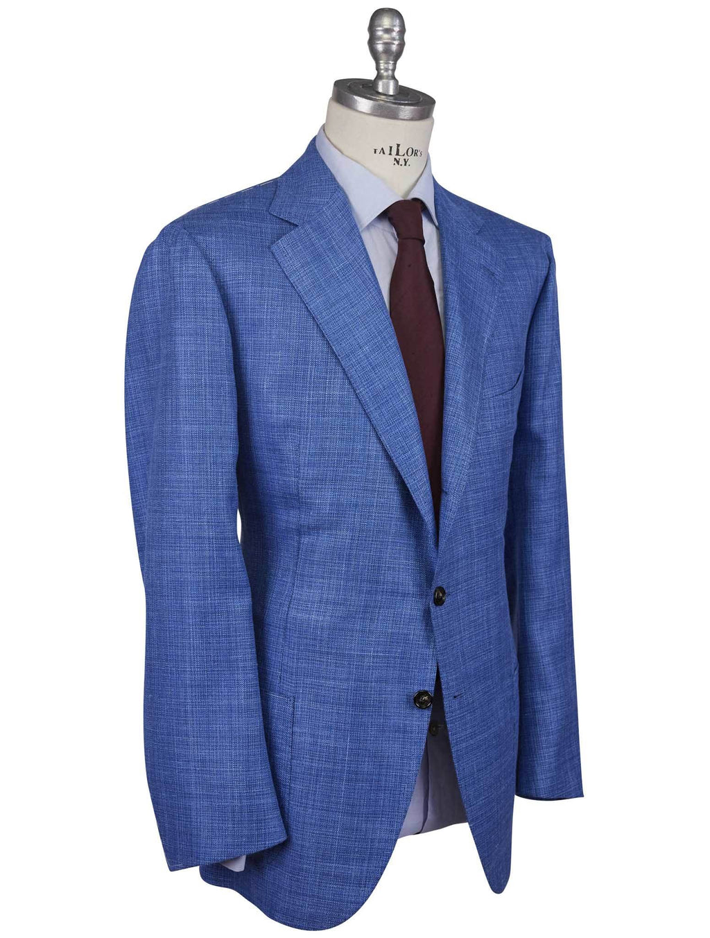Cesare Attolini Cesare Attolini blu Wool silk linen Blazer Blue 001