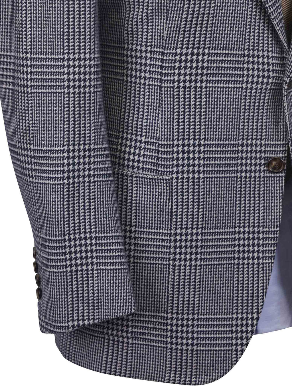 Cesare Attolini Gray Black Cashmere Blazer