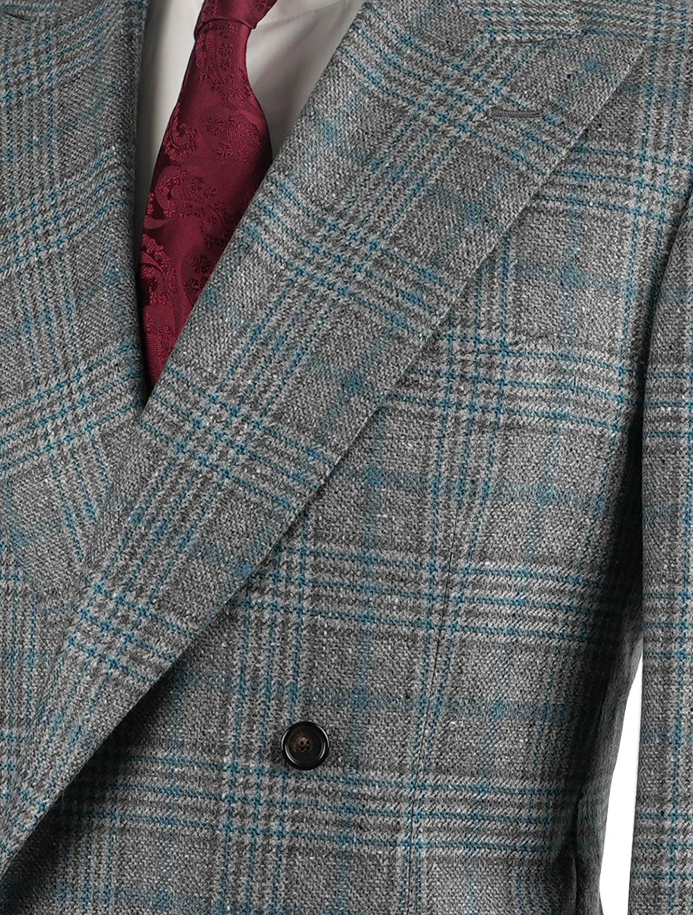 Cesare Attolini Multicolor Cashmere Silk Blazer