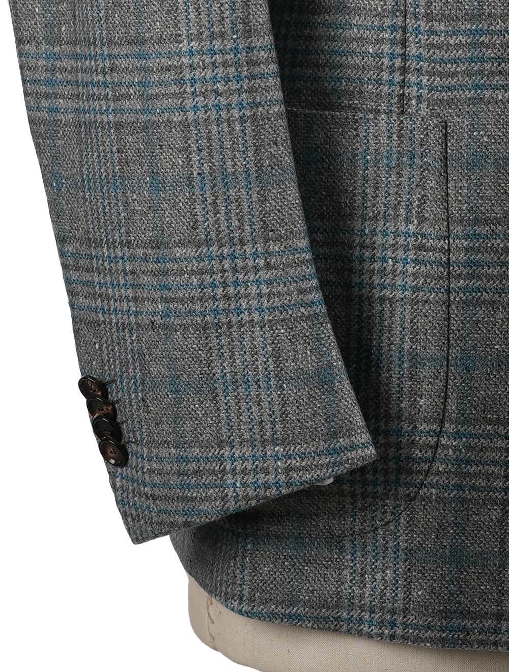 Cesare Attolini Multicolor Cashmere Silk Blazer