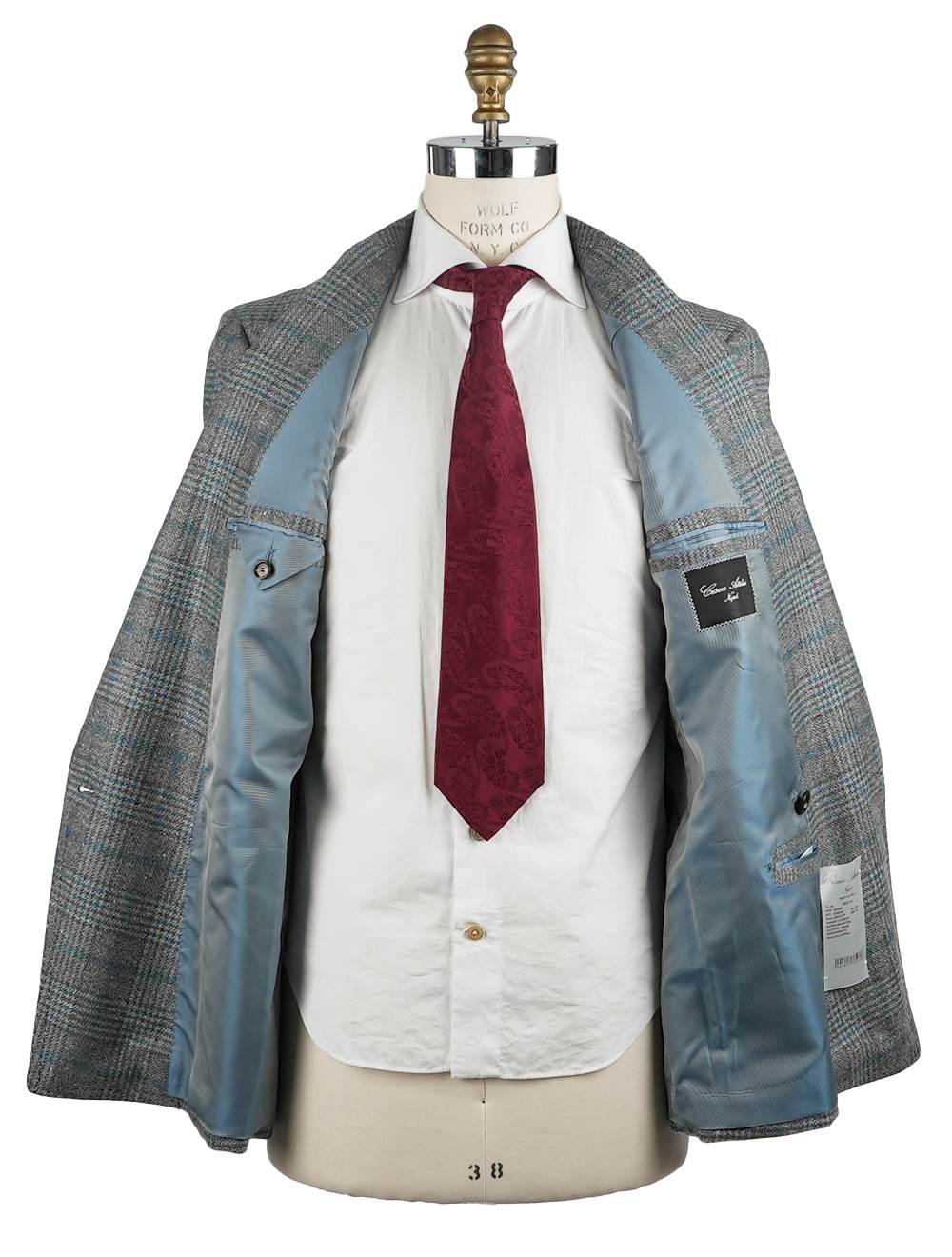 Cesare Attolini Multicolor Cashmere Silk Blazer