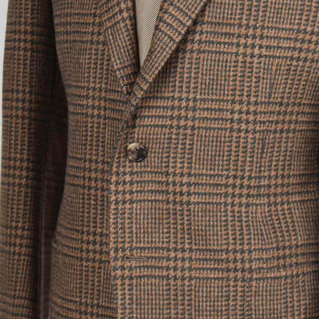 Cesare Attolini Lambswool Beige Green Blazer