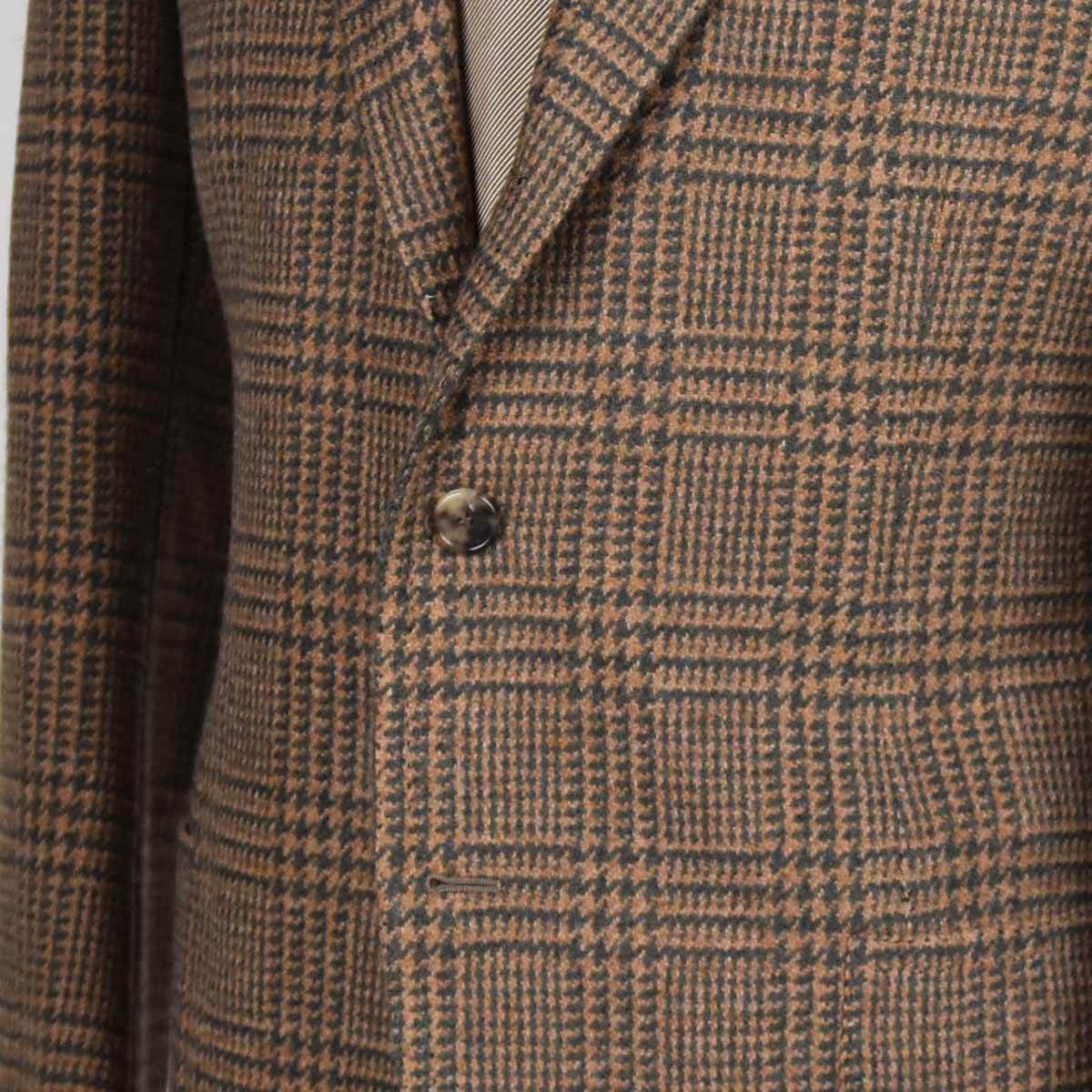 Cesare Attolini Lambswool Beige Green Blazer