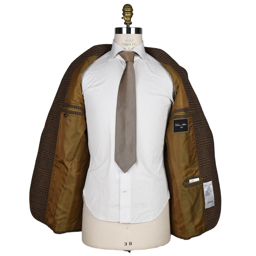 Cesare Attolini Lambswool Beige Green Blazer