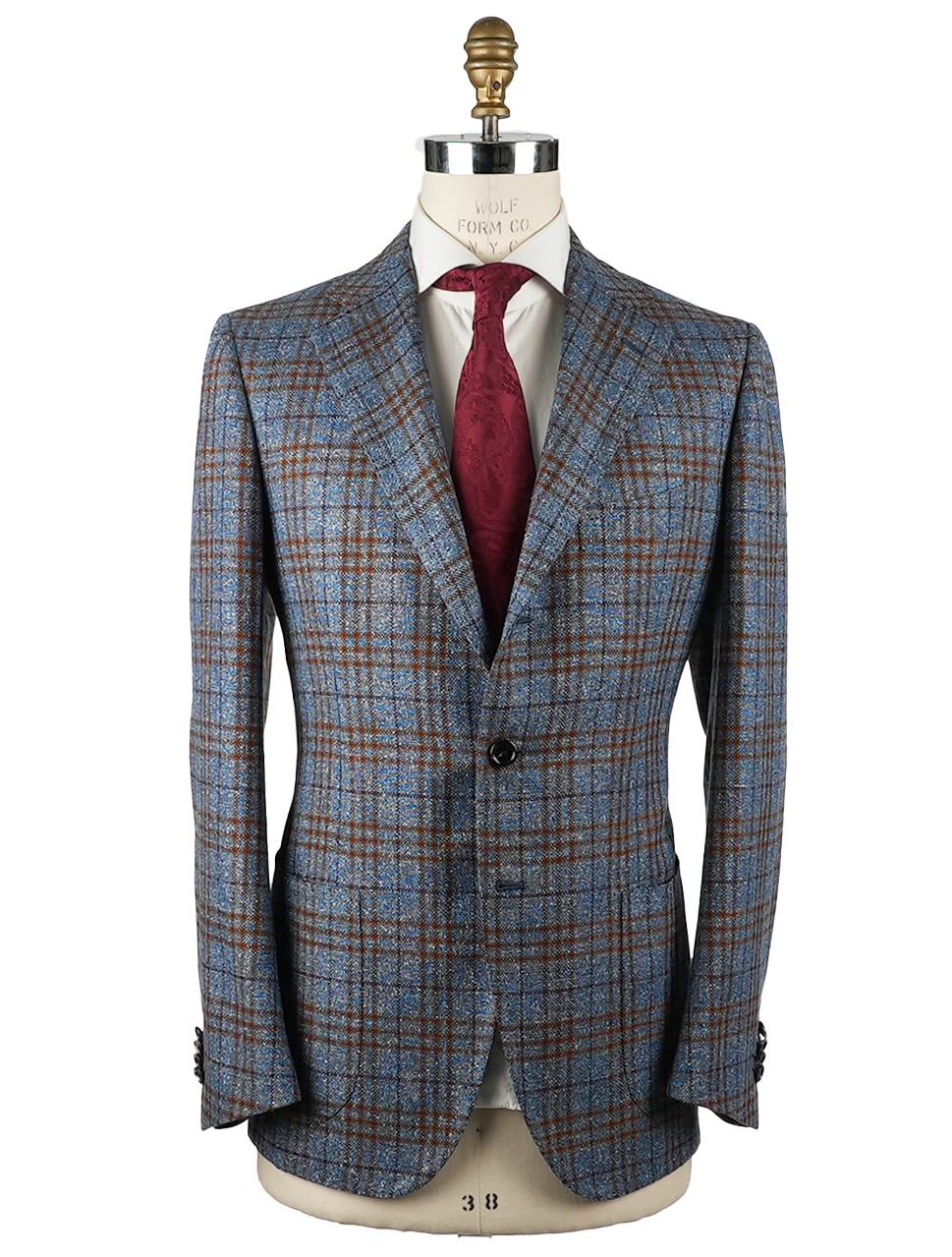 Cesare Attolini Cesare Attolini Multicolor Wool Silk Blazer Multicolor 000