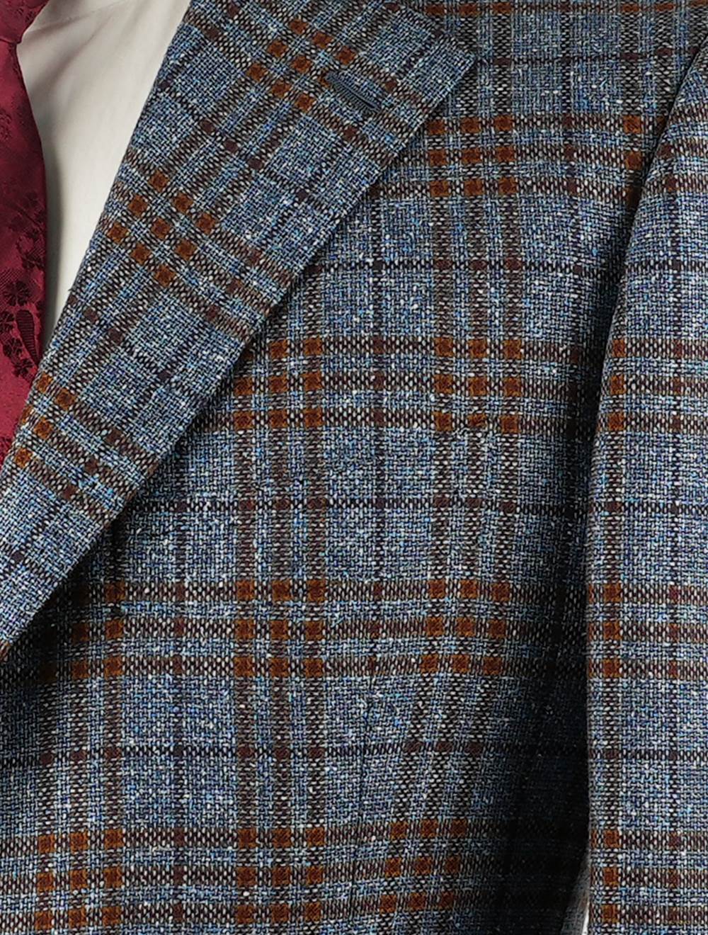 Cesare Attolini Multicolor Wool Silk Blazer