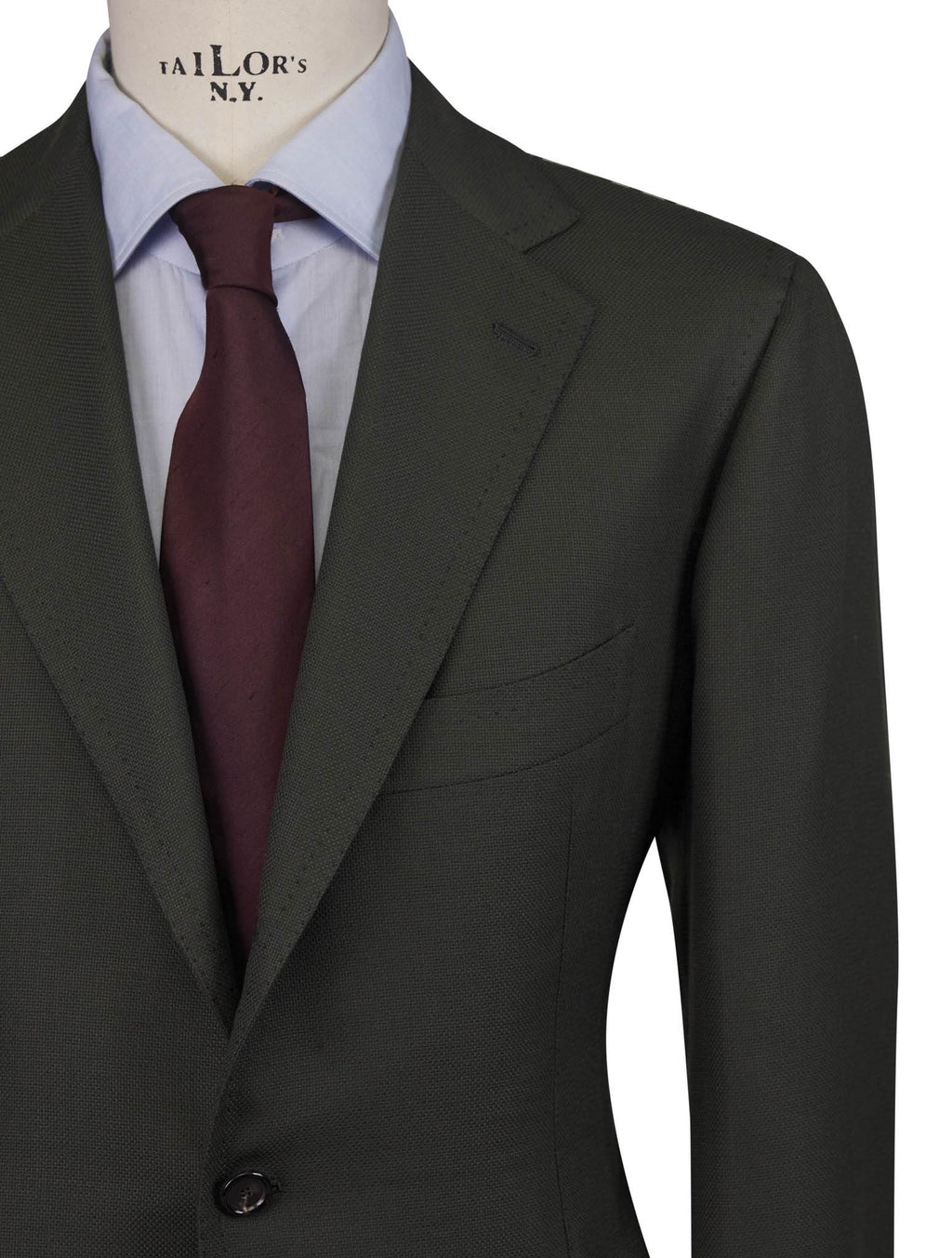 Cesare Attolini Green Wool Blazer