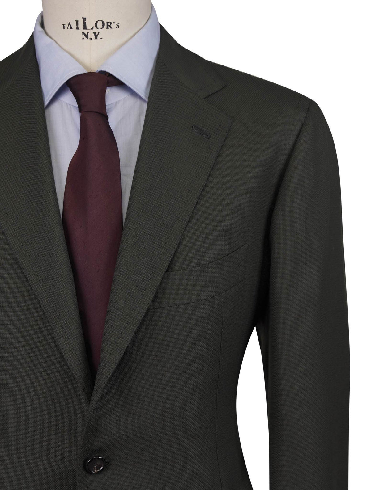 Cesare Attolini Green Wool Blazer