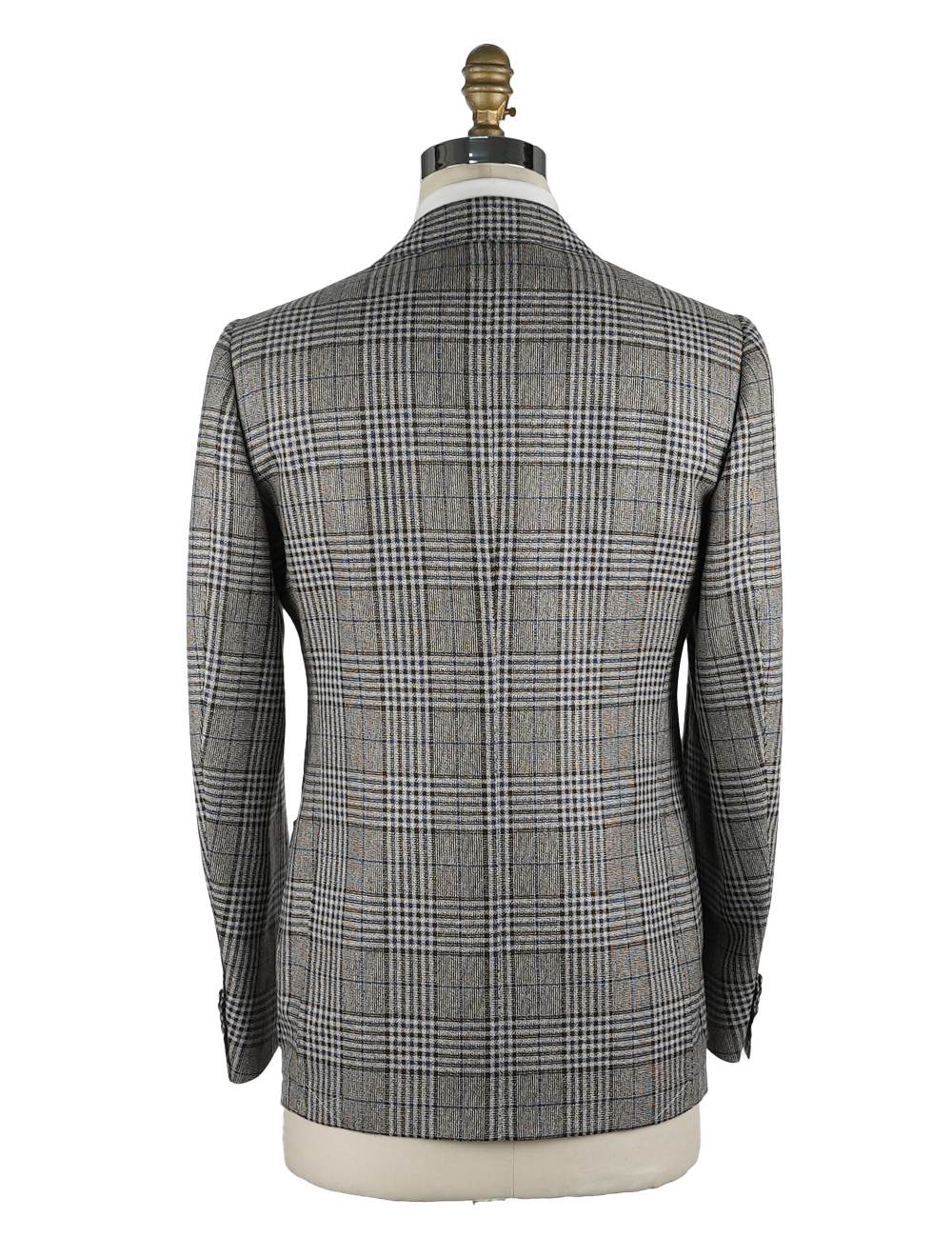 Cesare Attolini Multicolor Wool Linen Silk Blazer