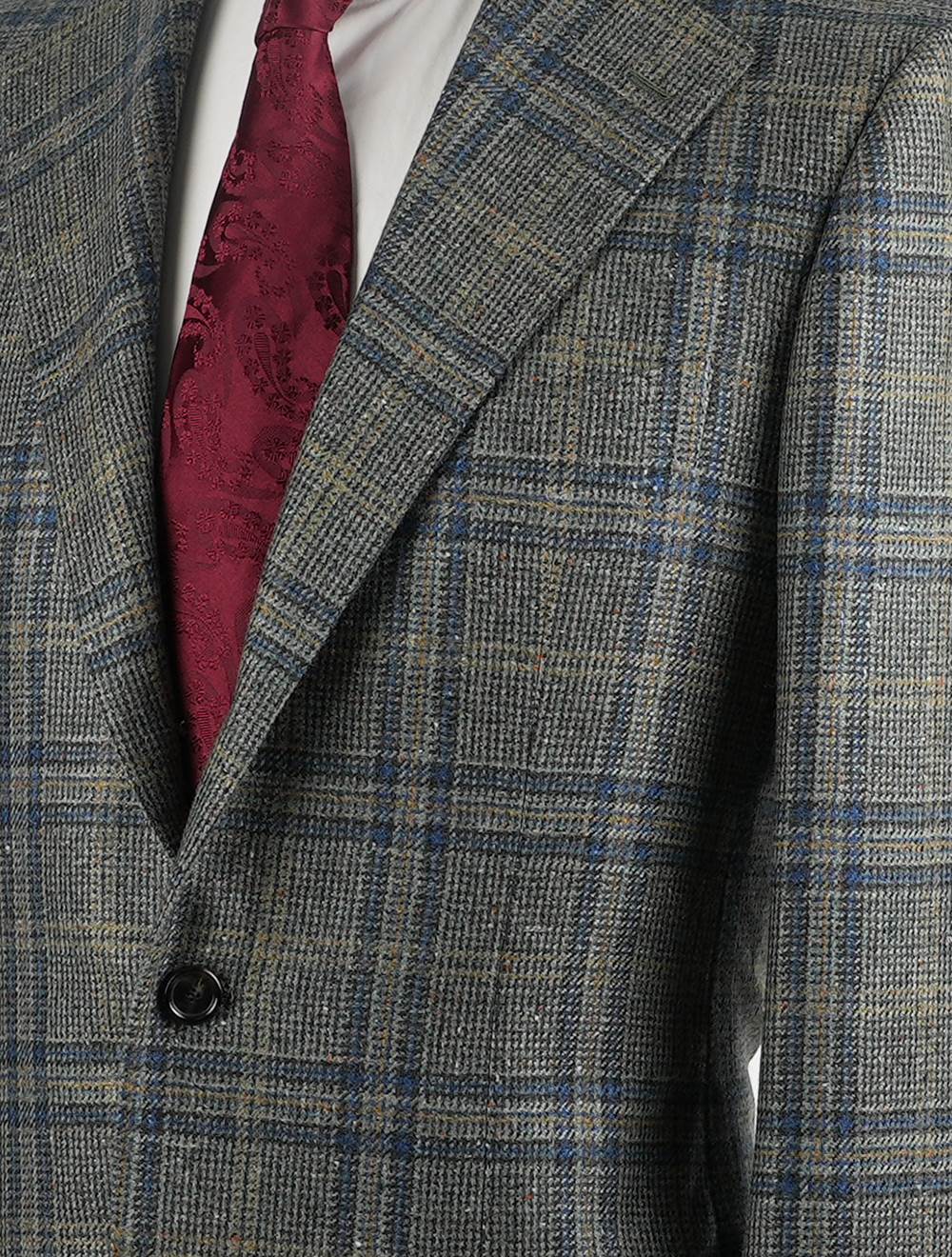 Cesare Attolini Multicolor Cashmere Silk Blazer