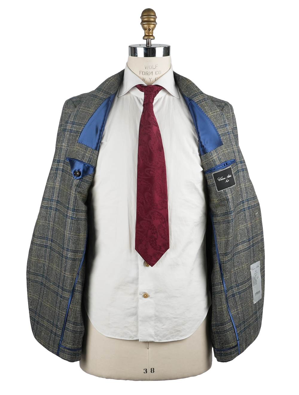 Cesare Attolini Multicolor Cashmere Silk Blazer