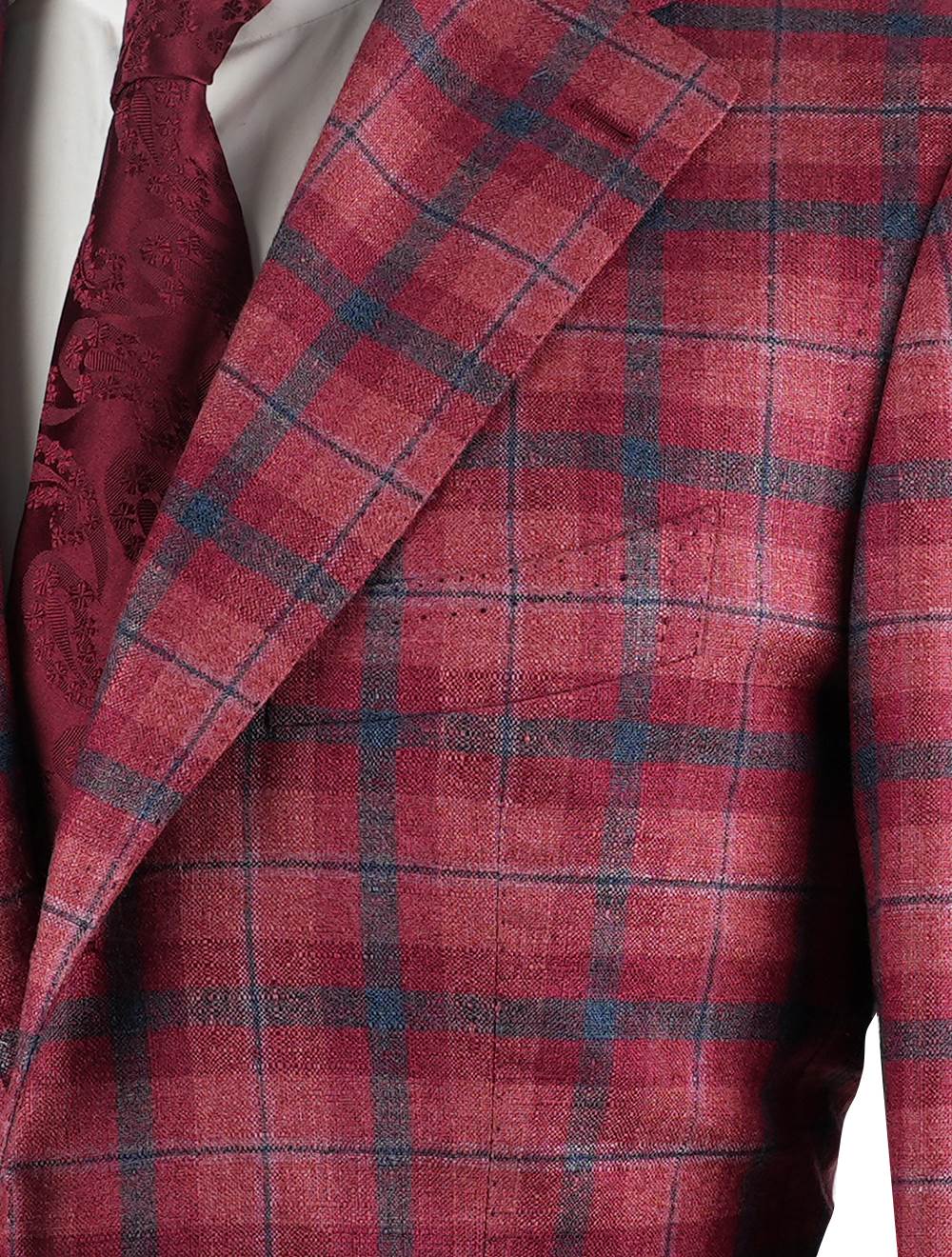 Cesare Attolini Multicolor Silk Cashmere Blazer