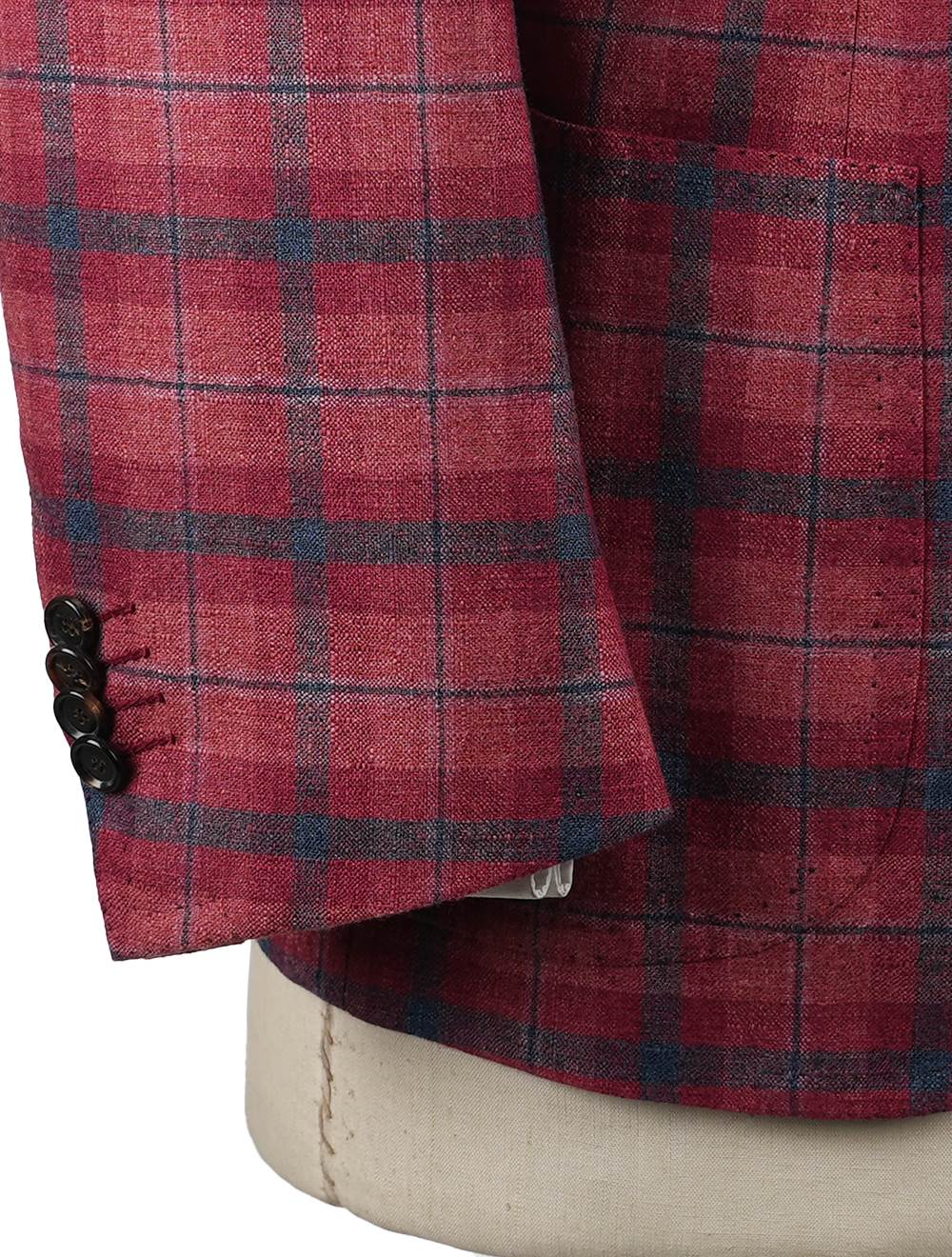 Cesare Attolini Multicolor Silk Cashmere Blazer
