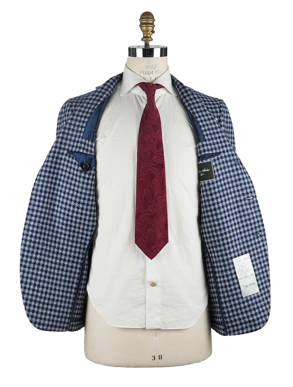Cesare Attolini Blue Light Blue Lambswool Blazer