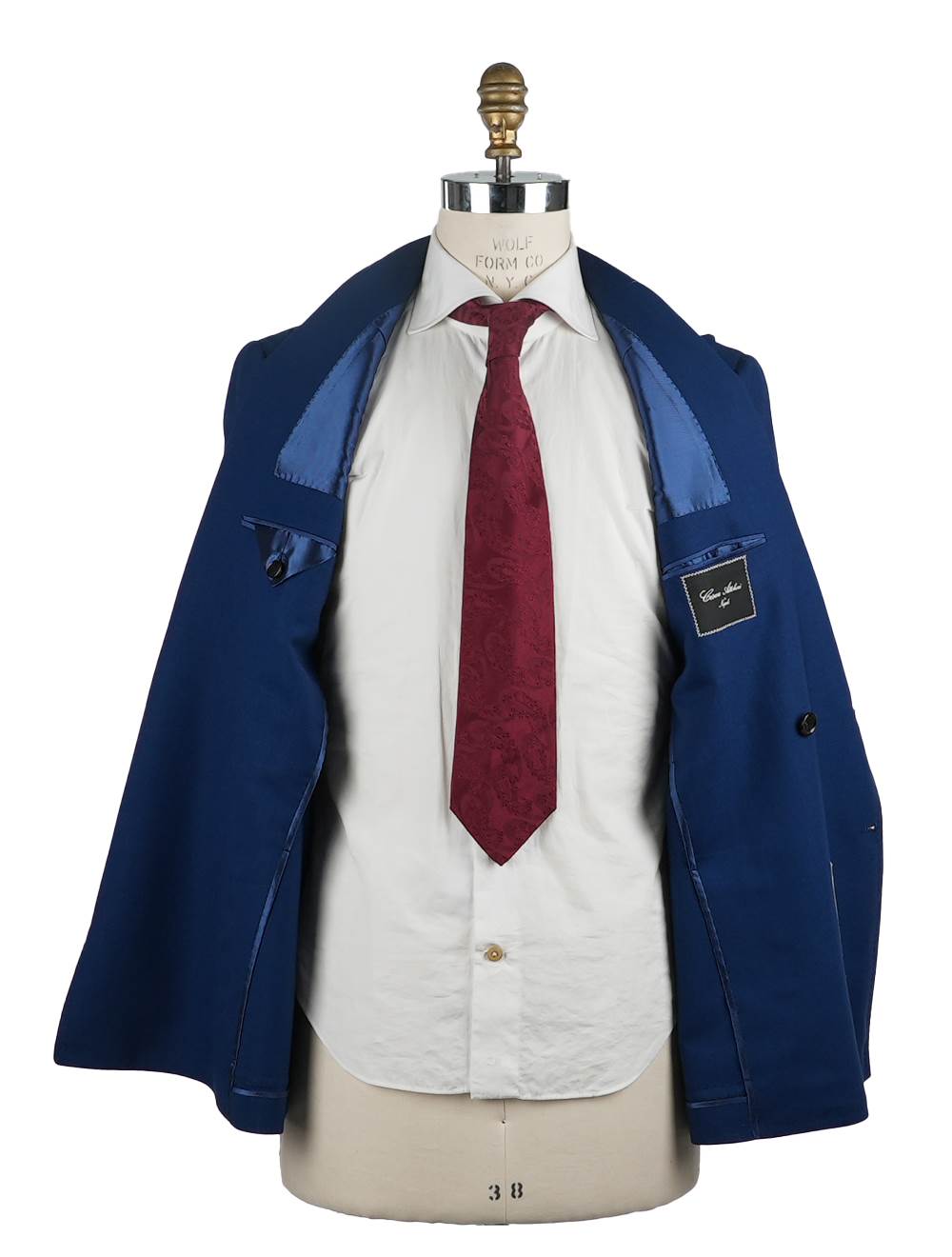 Cesare Attolini Blue Wool Blazer