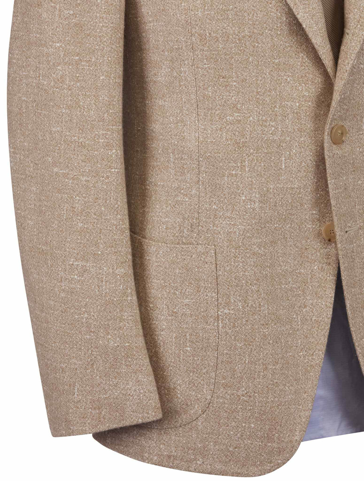 Cesare Attolini Beige Cashmere Silk Blazer